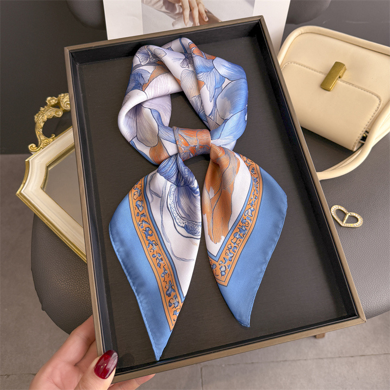 Women Fashion Necktie - 2026 Новый хиджаб с цветочным принтом,