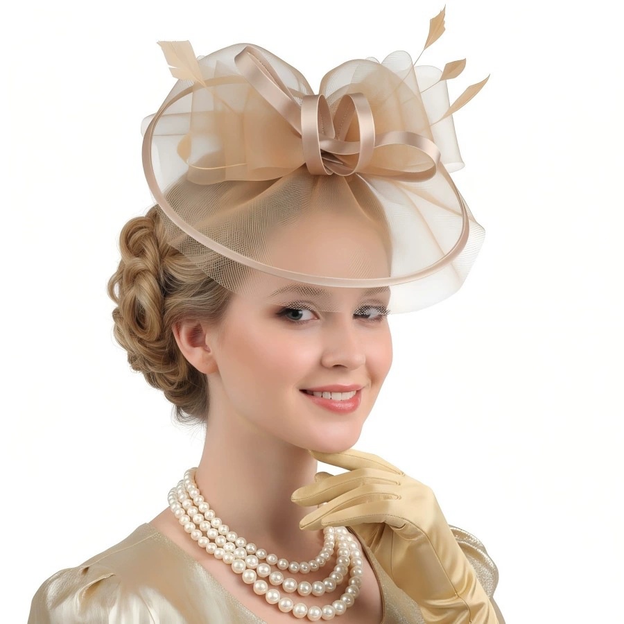 Women'S Fashion Kentucky Derby - Шляпки-фасинаторы для женщин, шляпки для чаепития,