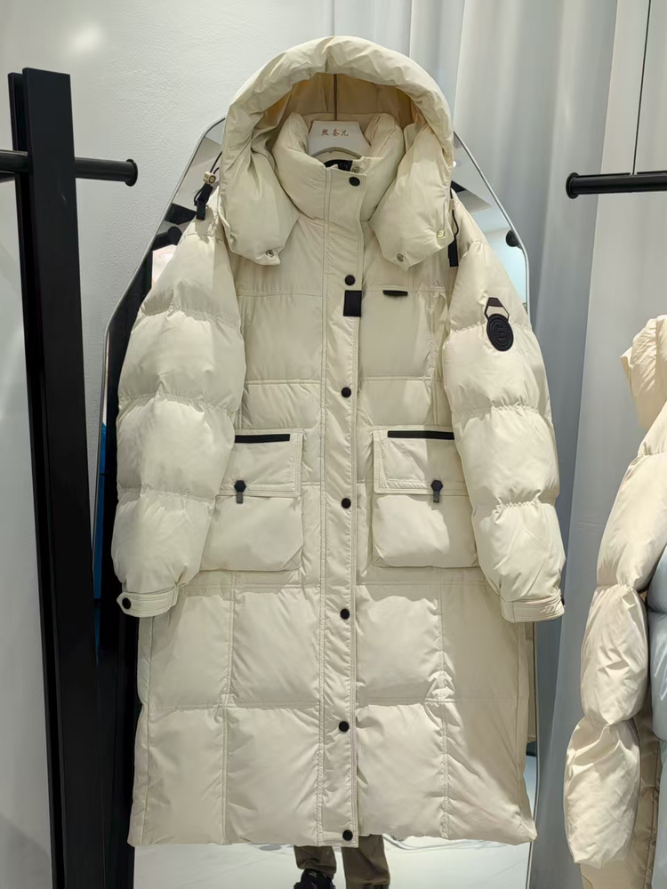 Women Fashion Over The Years - 2025 г., новый зимний пуховик средней