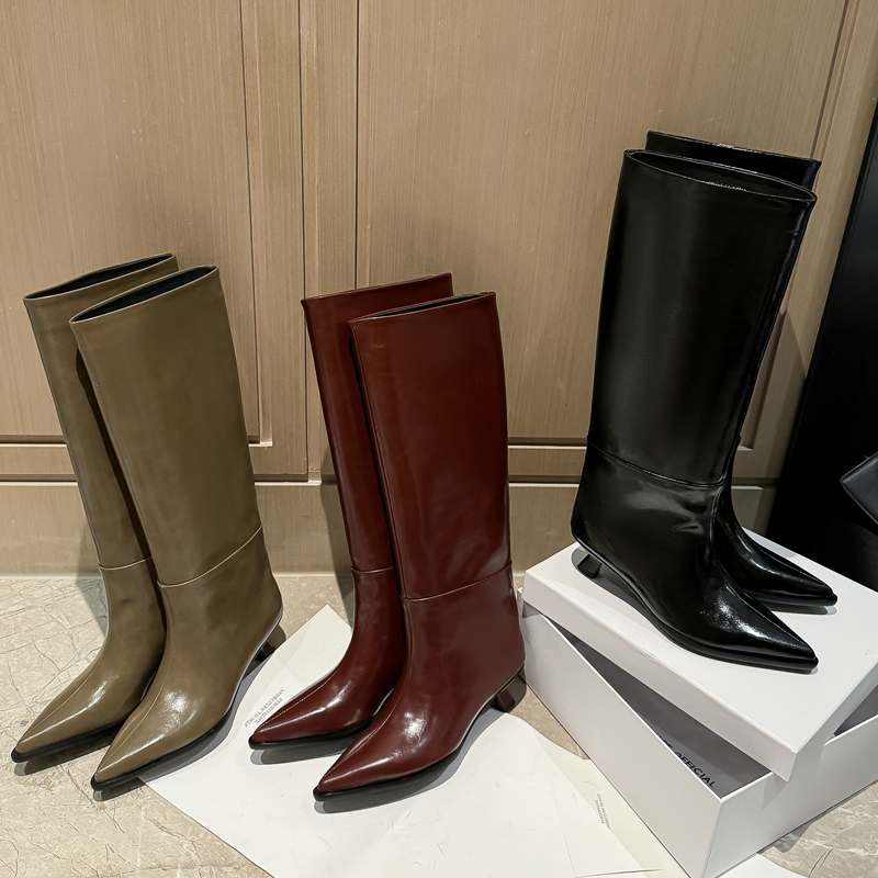 QUTAA Fashion News Женские сап – обзор и цена Women'S Fashion Knee High Boots
