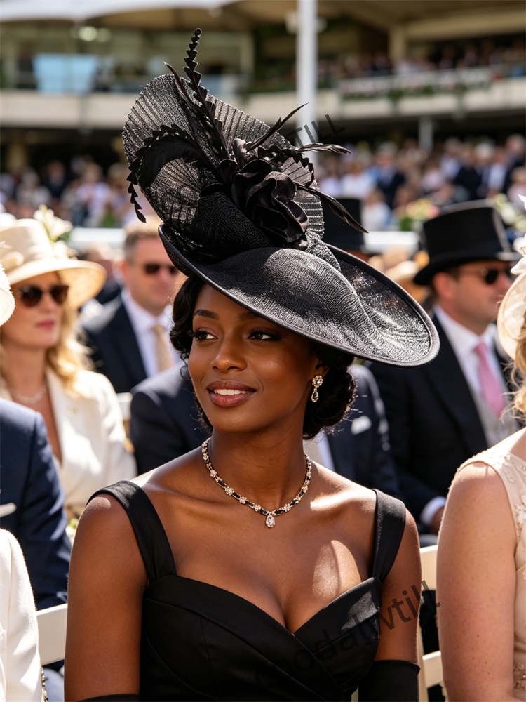 Красный сетчатый головной убор – обзор и цена Women'S Fashion Kentucky Derby