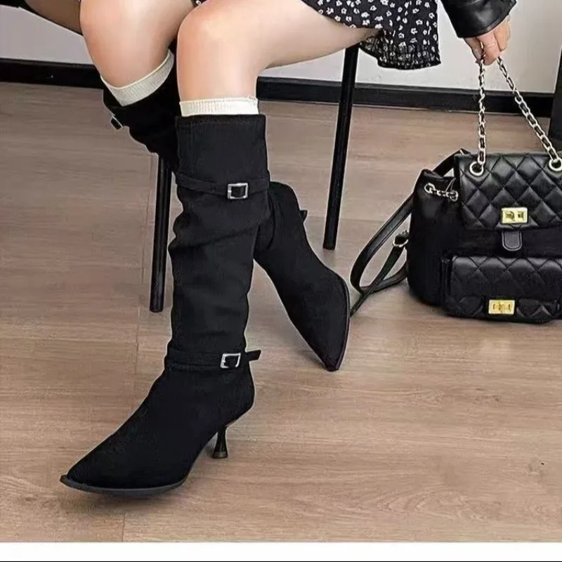 Осенне-зимняя мода 2026: женск – обзор и цена Women'S Fashion Knee High Boots