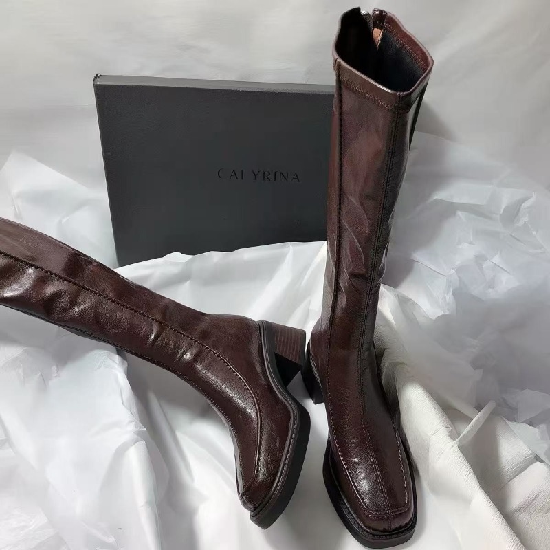 Женские высокие ботинки с круг – обзор и цена Women'S Fashion Knee High Boots