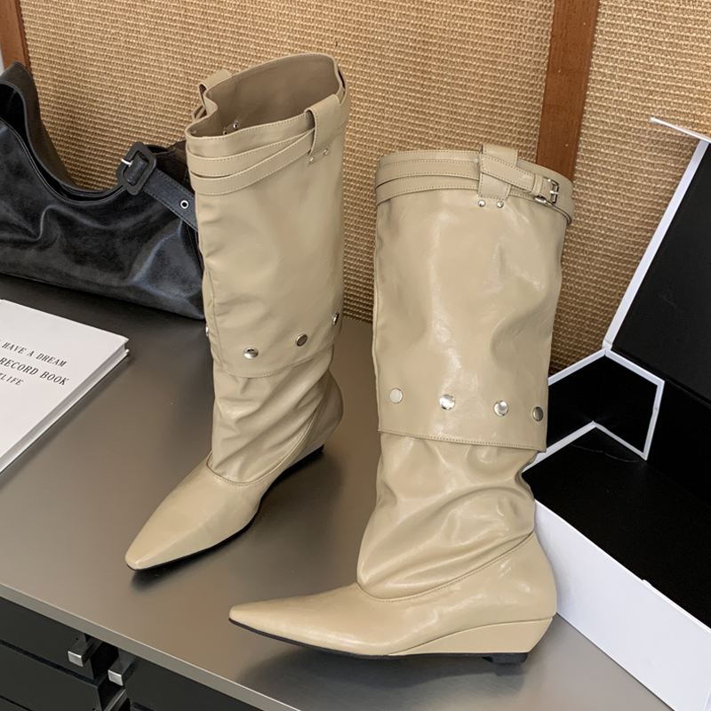 Новые модные женские сапоги до – обзор и цена Women'S Fashion Knee High Boots