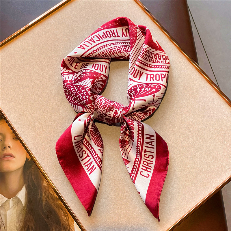 Шелковый атласный носовой плат – обзор и цена Women Fashion Necktie