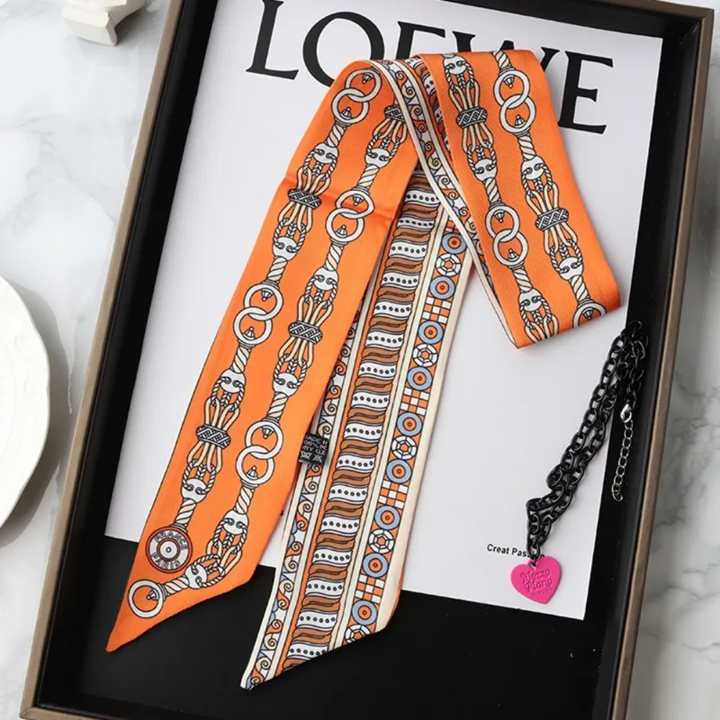 Модный узкий шелковый шарф для – обзор и цена Women Fashion Necktie