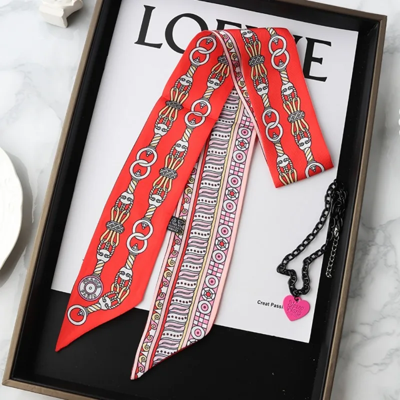 Модный узкий шелковый шарф для – обзор и цена Women Fashion Necktie