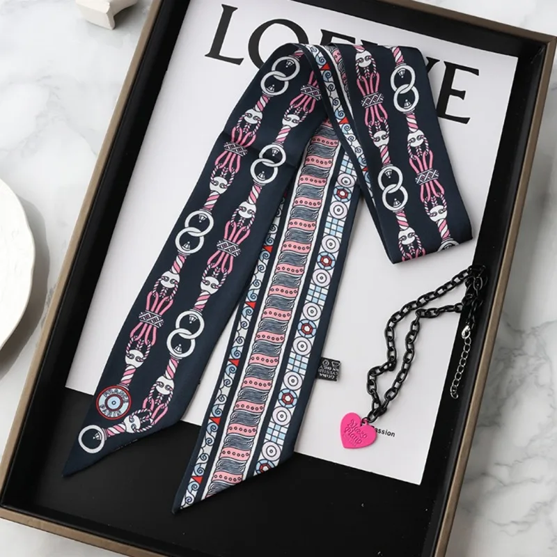 Модный узкий шелковый шарф для – обзор и цена Women Fashion Necktie